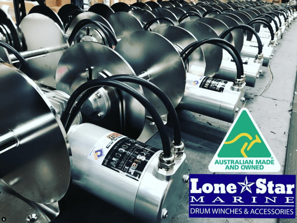 hammer marine stocks lone star marine winches, spares, and anchoring systems